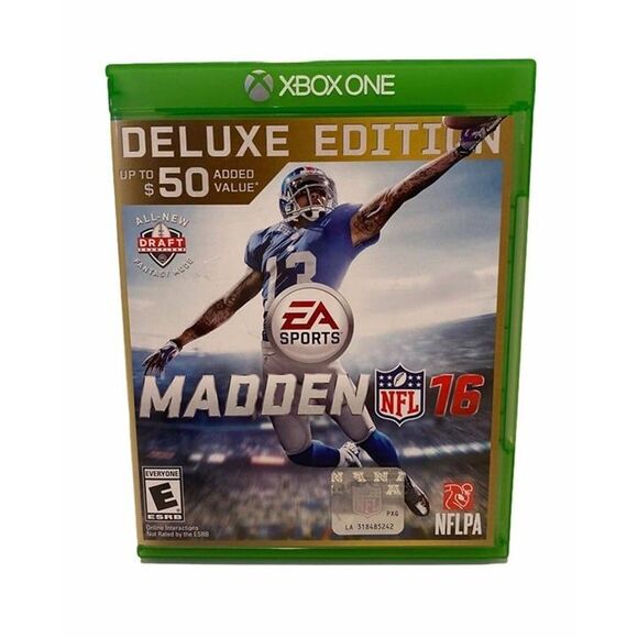 Xbox One Madden 16 NFL Deluxe Edition by EA Sports - Picture 1 of 5